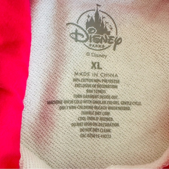 WALT DISNEY WORLD 1971 Collection Magic Kingdom Rainbow Retro Hoodie Size XL - Picture 9 of 13